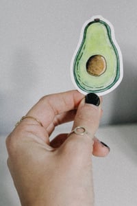Image 1 of Avocado Sticker