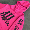 Pink 'M' Not Like Them Hoodie