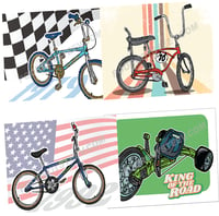 Image 1 of BIKE SERIES ART POSTERS