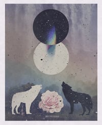 Wolf Moon Print