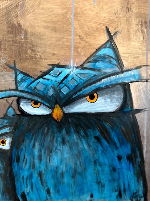 Fffffff'owls In The Rain