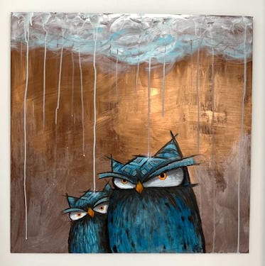 Fffffff'owls In The Rain