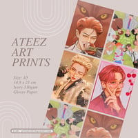 ATEEZ ART PRINTS