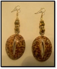 Cowrie Shell Earrings