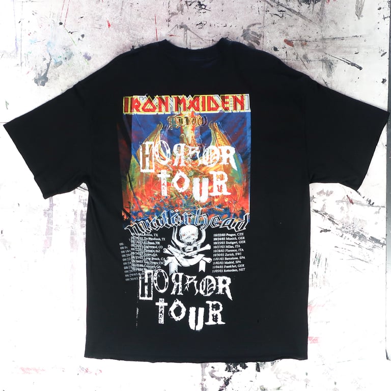 IRONMAIDENxDIOxMOTORHEAD REWORK T-SHIRT Image 2