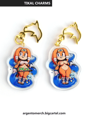 Tikal Acrylic Charms