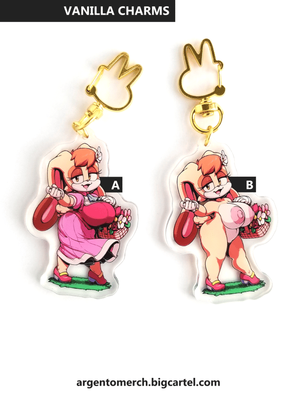 Vanilla Acrylic Charms