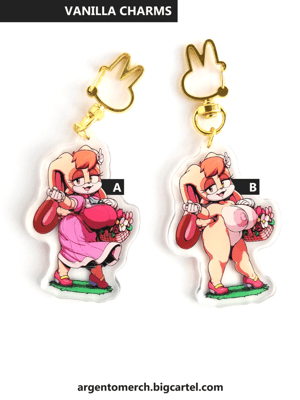Vanilla Acrylic Charms