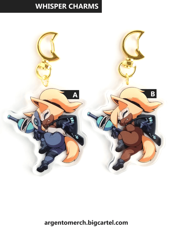Whisper Acrylic Charms
