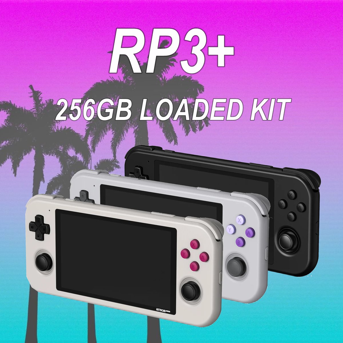 Retroid Pocket 3 - 3GB Retro factory Model -32GB SD