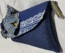 Image 2 of Tasty Raw Edge Denim “Bluesy Clutch”