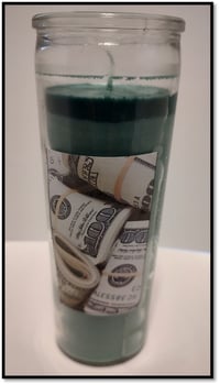 Dollar Bills Money Candle