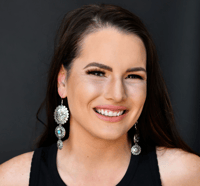 Image 1 of Turquoise Concho EarringS