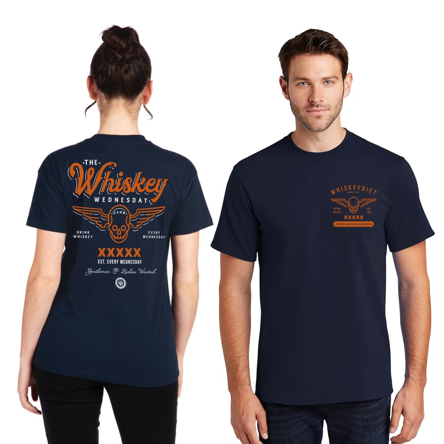 Image of Whiskey Wednesdays (nvy & org)