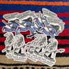 Skate Wizards Sticker 10 PACK 