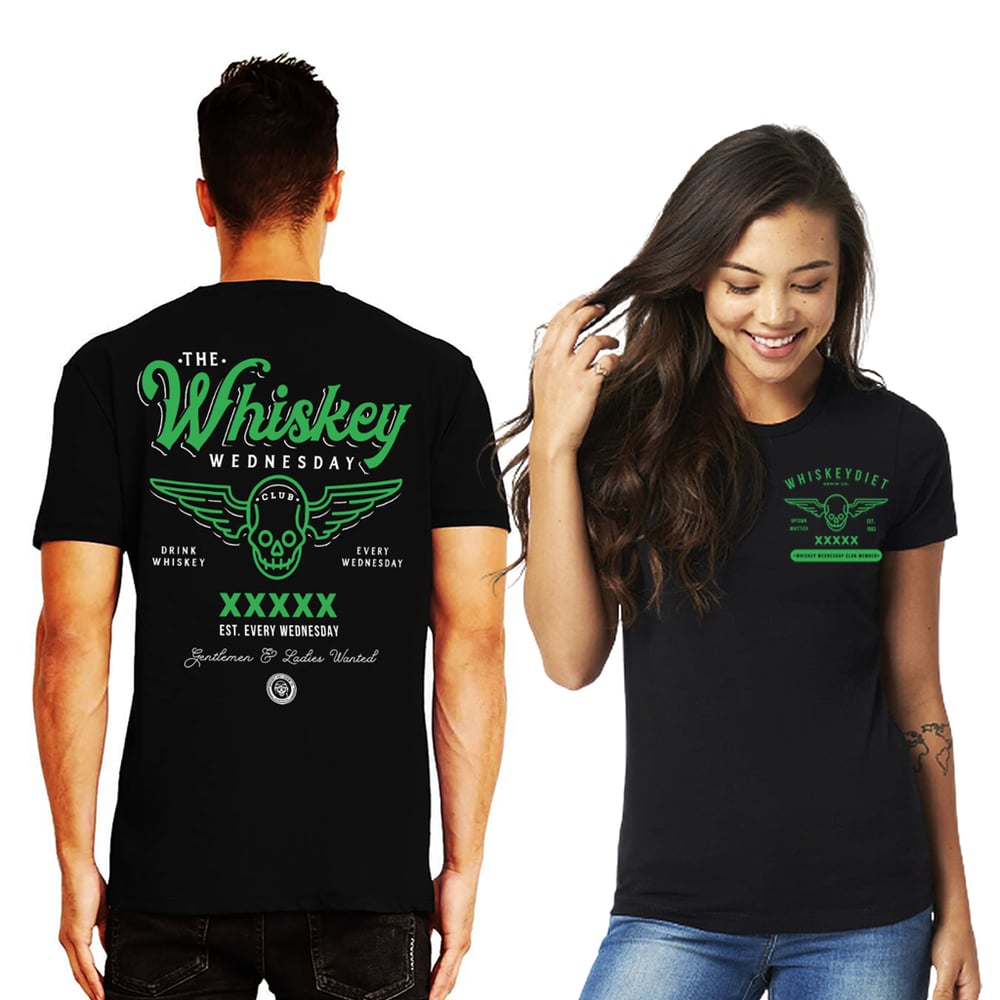 Image of Whiskey Wednesdays (blk & grn)