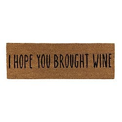 Image of I hope you brought wine rug