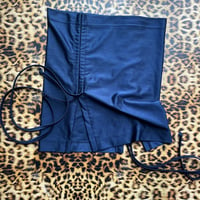 Image 2 of *:･Ruched Crop ☆ Midnight Blue ੈ✩‧₊˚