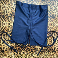 Image 3 of *:･Ruched Crop ☆ Midnight Blue ੈ✩‧₊˚