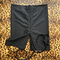 Image 2 of *:･Ruched Crop ☆ Black ੈ✩‧₊˚