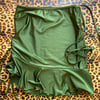 *:･Ruched Skirt ☆ Olive ੈ✩‧₊˚