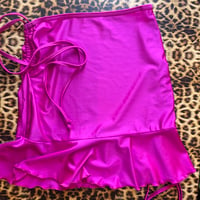 Image 2 of *:･Ruched Skirt ☆ Hot Pink ੈ✩‧₊˚