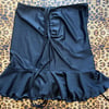 *:･Ruched Skirt ☆ Black ੈ✩‧₊˚