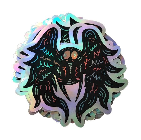 Image of Mothfriend Holo Sticker