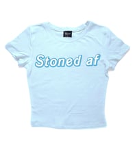 Image 1 of Stoned AF Crop Top