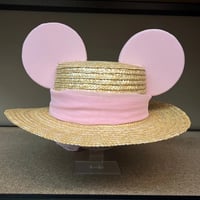 Image 5 of Make it Pink! Straw Boater 