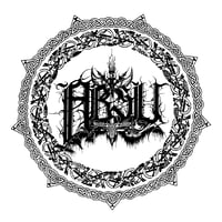 Image 2 of ABSU - ANTHOLOGY LOGO 2 (BLACK PRINT)