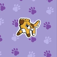 Cute Anemal Dog Pin
