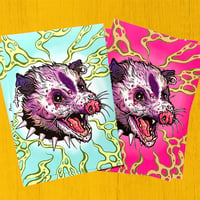 Image 1 of Opossum Brat Emetic Art Print