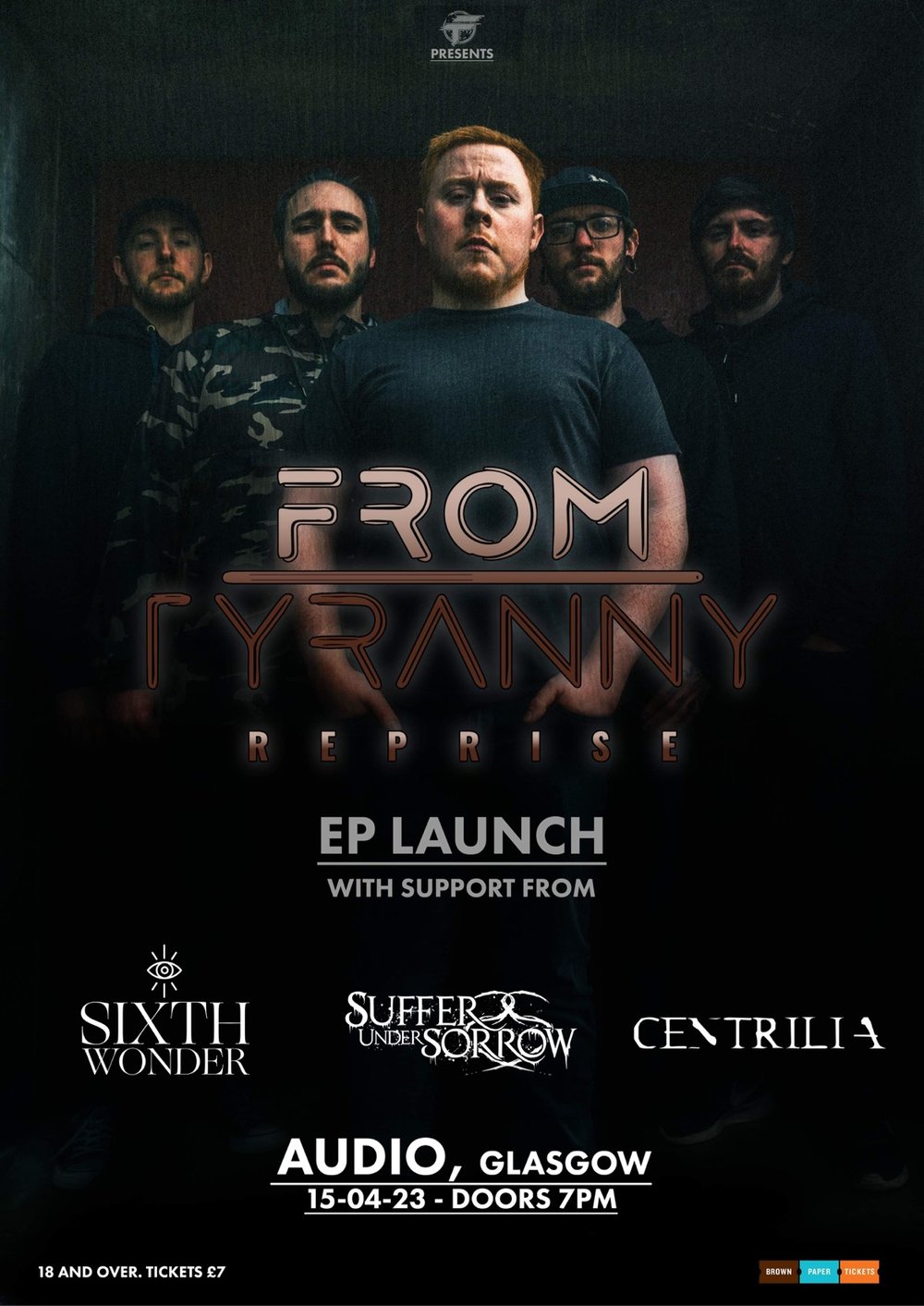 Image of Audio Glasgow - From Tyranny Reprise release show