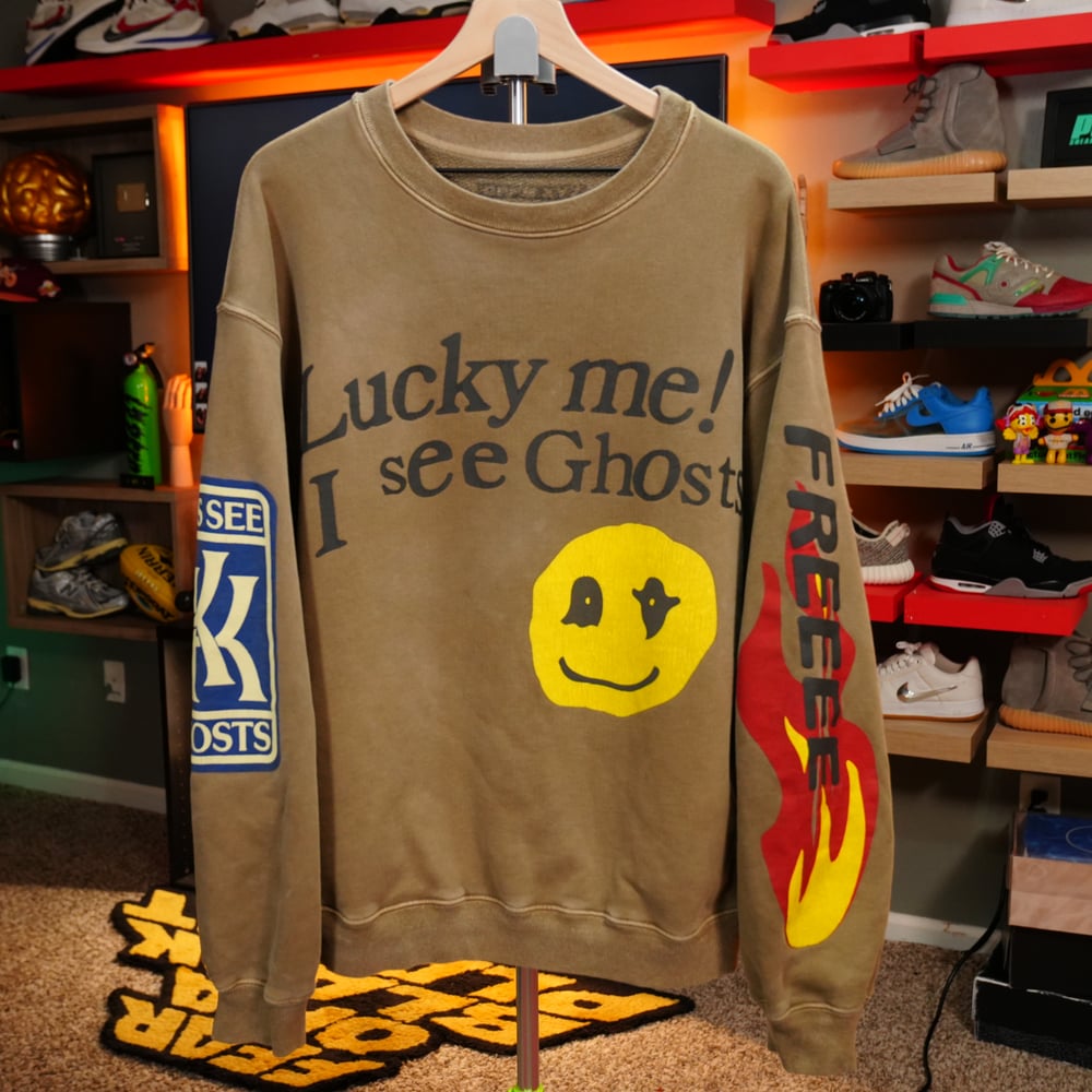 Image of Kids See Ghosts X Cactus Plant Flea Market Crewneck (M)