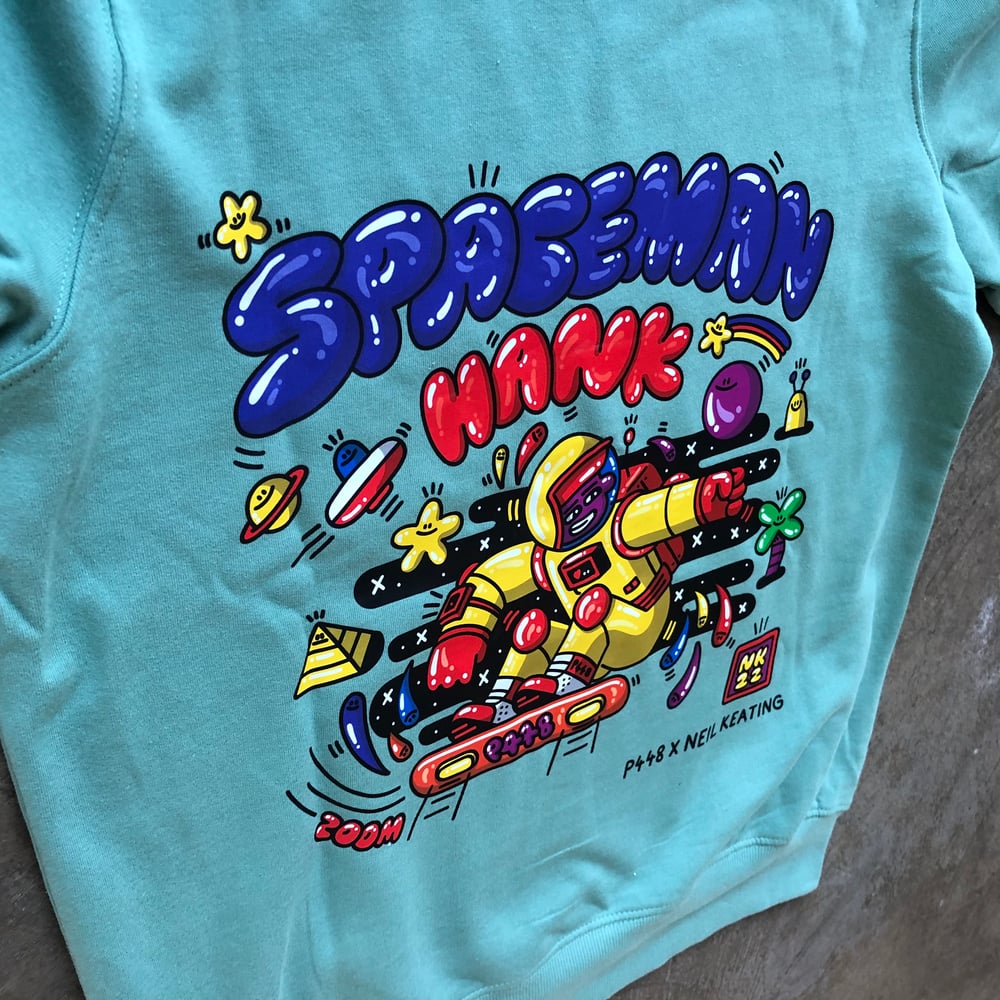 Neil Keating X P448 - Spaceman Hank Hoodie