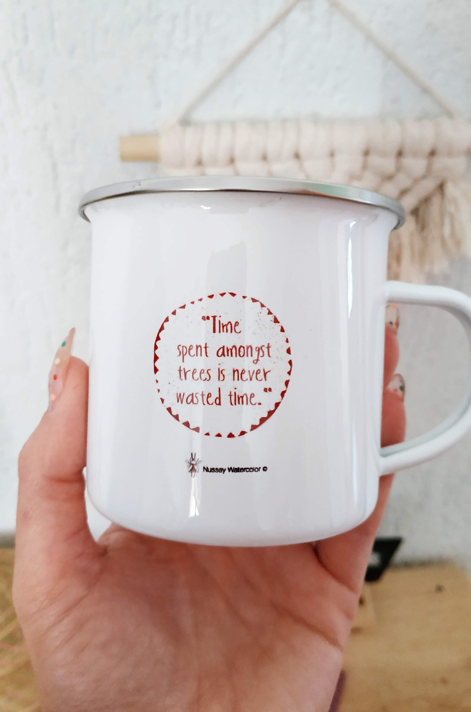 Image of Butterfly Camping Mug 