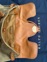 Image 3 of RALPH LAUREN RICKY CANVAS BAG