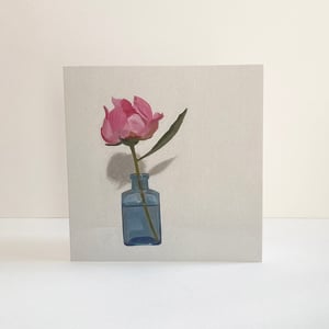 Image of Pack of four cards - Peonies