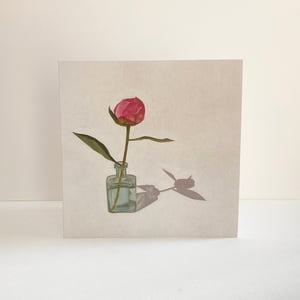 Image of Pack of four cards - Peonies