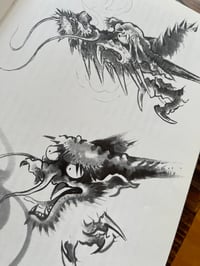 Image 3 of How to draw a dragon from sketch to finish 龍を描く 略画から作品まで 寺野丹 著