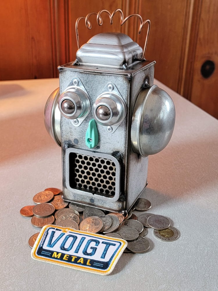 Image of  Robot Bank Silver Penny 