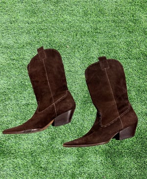 RBF Vintage - Suede Cowboy Boots