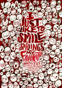 Image of Inkvent Art 2022 / SMILING'S MY FAVOURITE! / 5th December // Original or Print