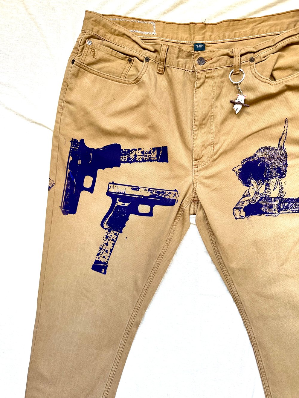 the cats ok khaki jeans 