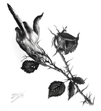 "Love is a fickle beast" Limited edition print 