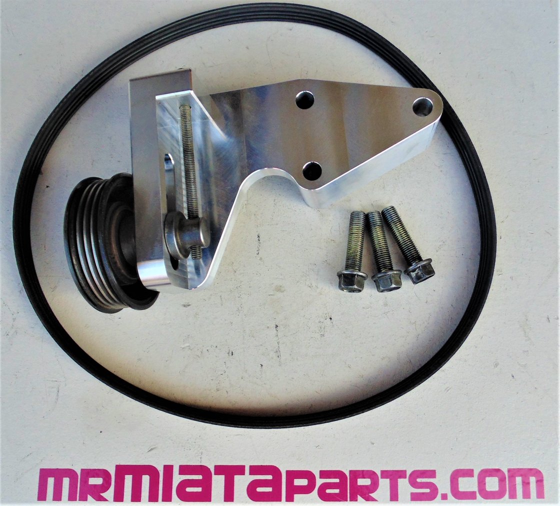 Image of PRE-ORDER: Power Steering Delete Pulley Kit, 90-05 Miata