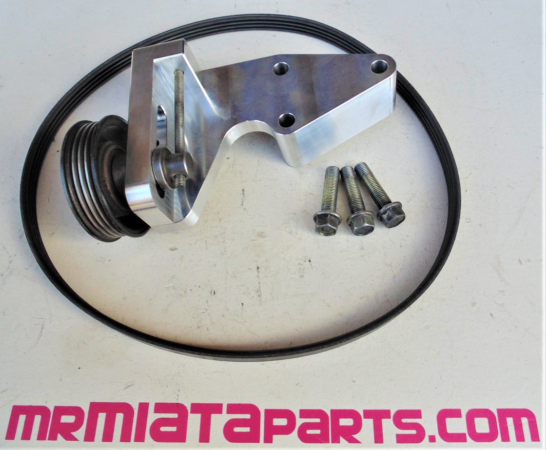 Image of PRE-ORDER: Power Steering Delete Pulley Kit, 90-05 Miata