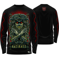 Image 1 of BatiBatt - The Serpent's Eyes T-Shirt (Long Sleeve)
