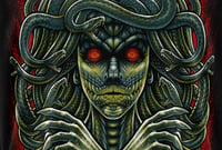 Image 2 of BatiBatt - The Serpent's Eyes T-Shirt (Long Sleeve)